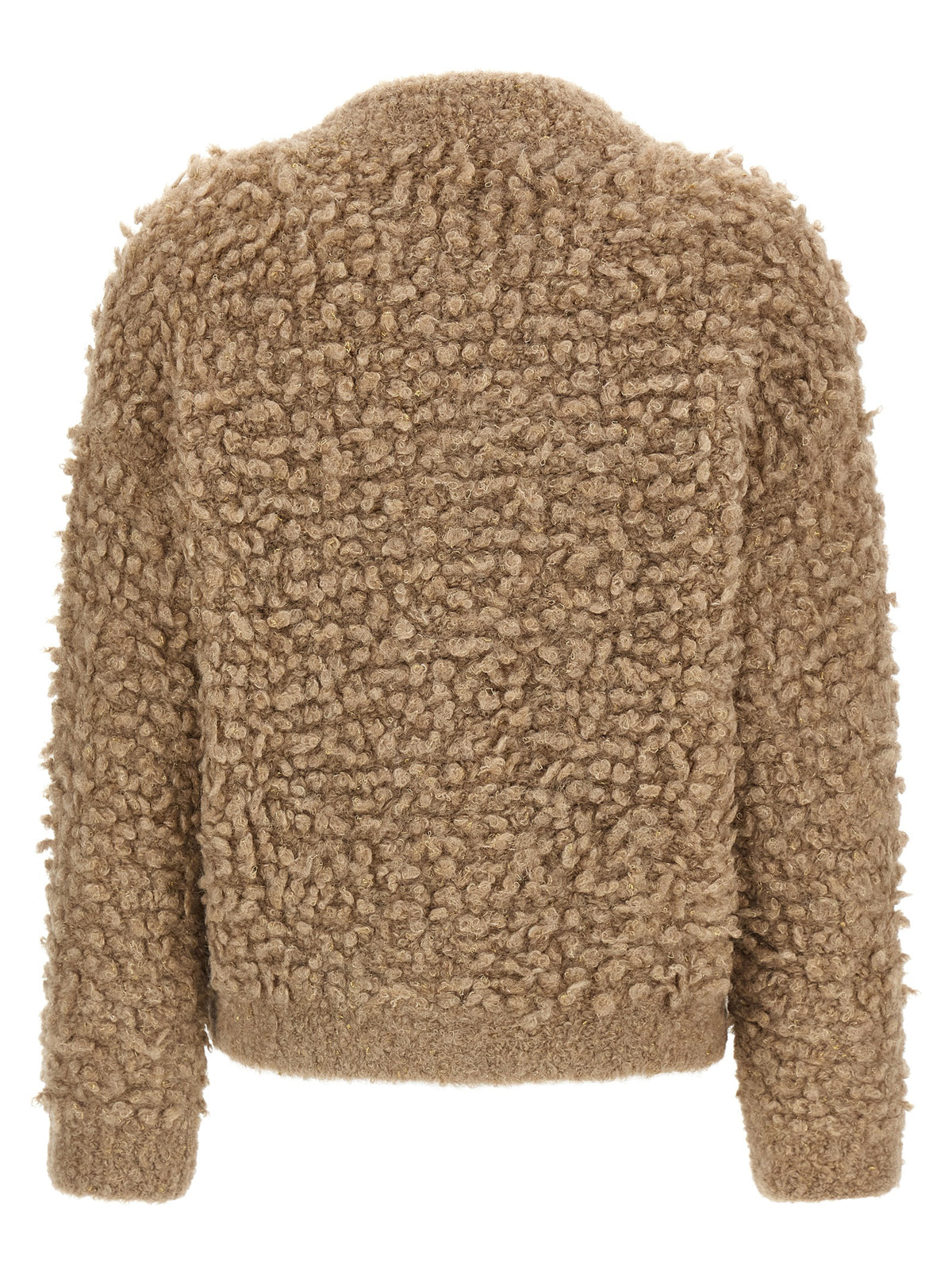 Peserico Beige Wool Women's Bomber