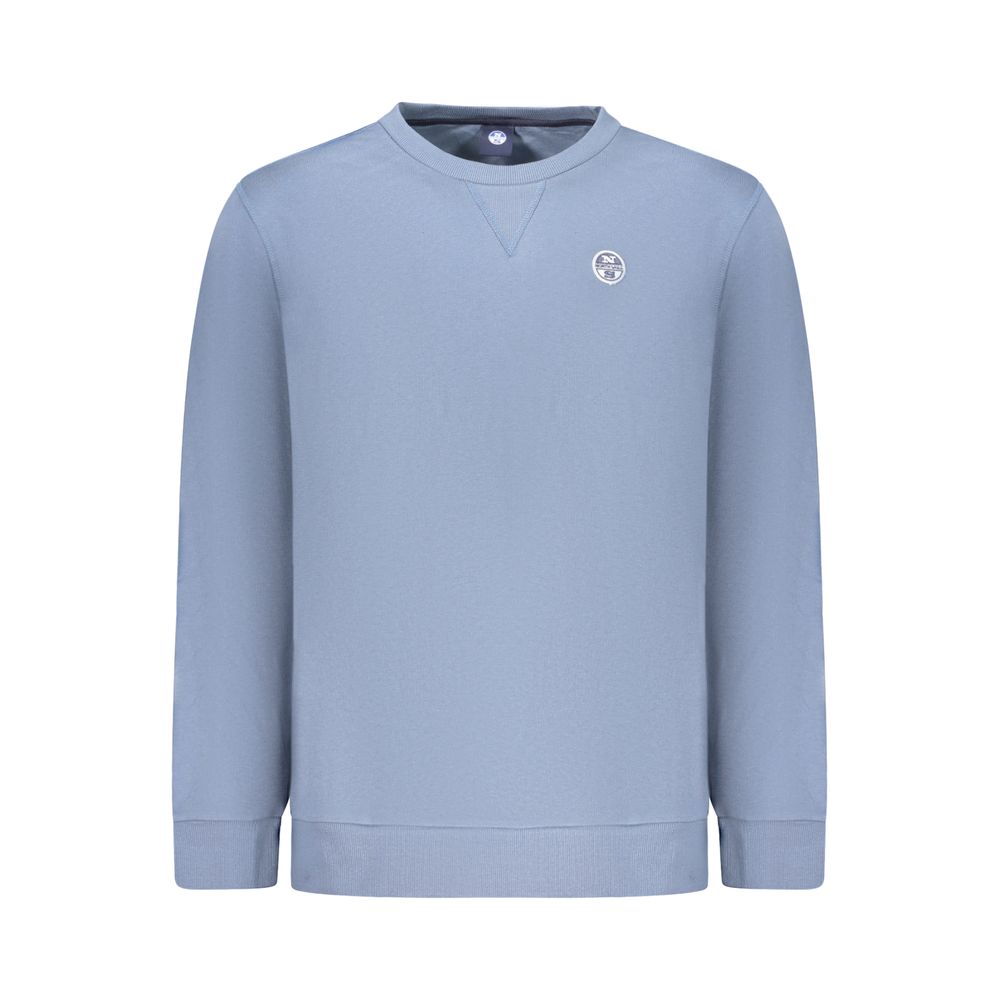 North Sails Blue Cotton Men's Men's Sweatshirt