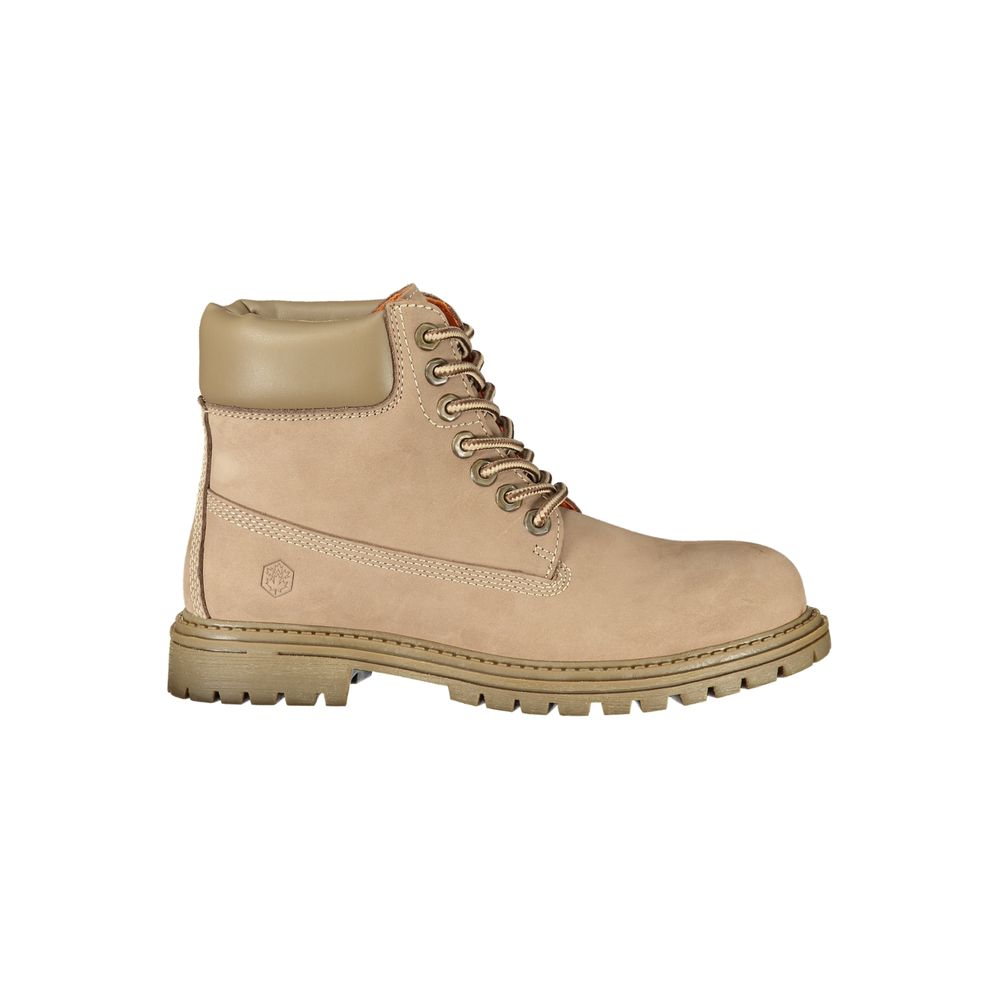 Lumberjack Beige Leather Women's Women's Boot