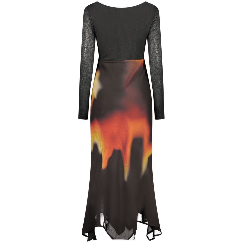 Desigual Black Polyester Women's Women's Dress