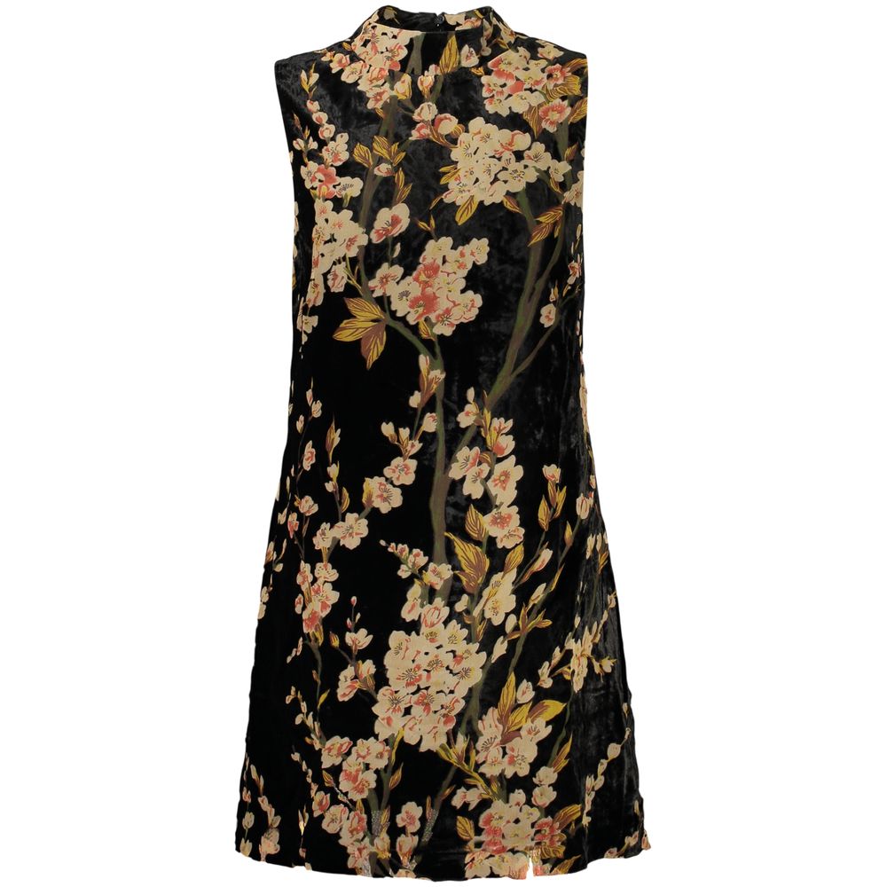 Desigual Black Viscose Women Women's Dress