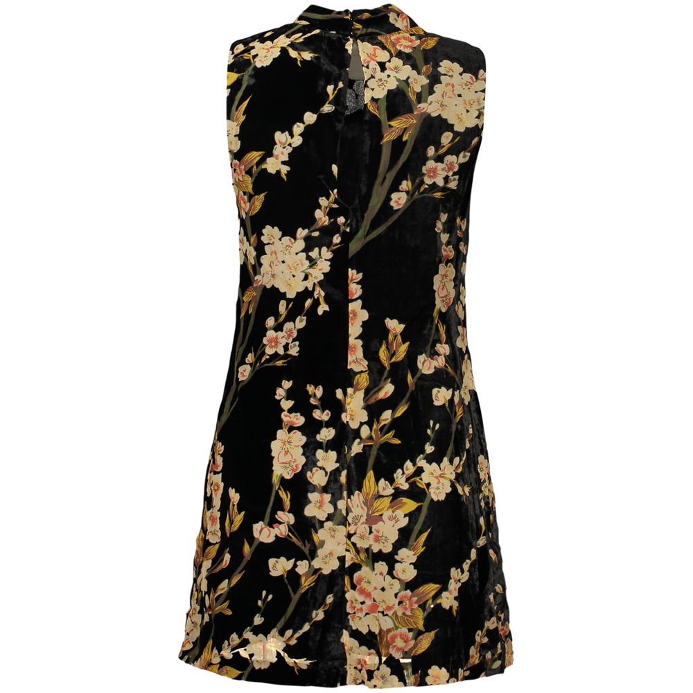 Desigual Black Viscose Women Women's Dress