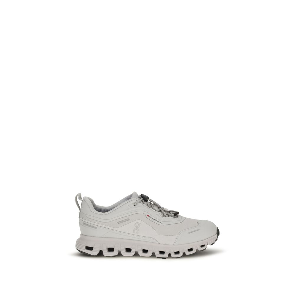 ON White Polyester Athletic Women's Sneakers