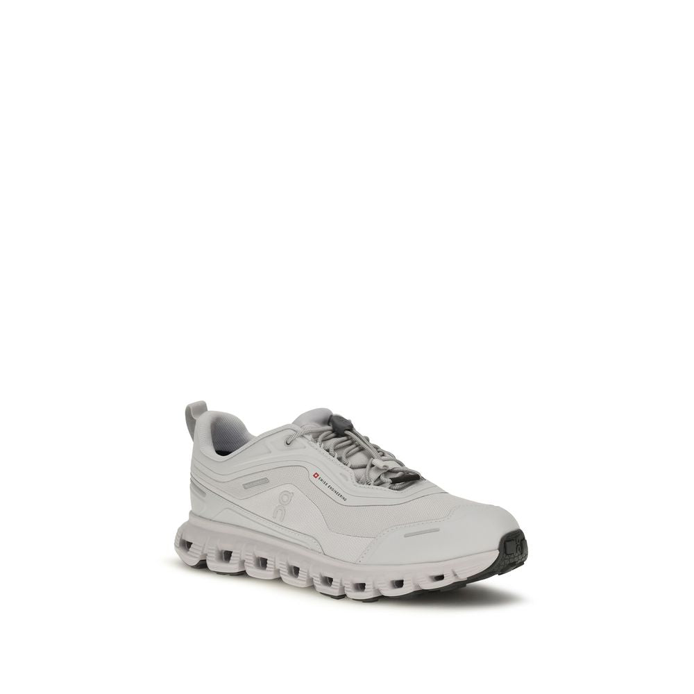ON White Polyester Athletic Women's Sneakers