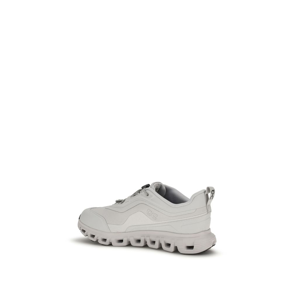 ON White Polyester Athletic Women's Sneakers