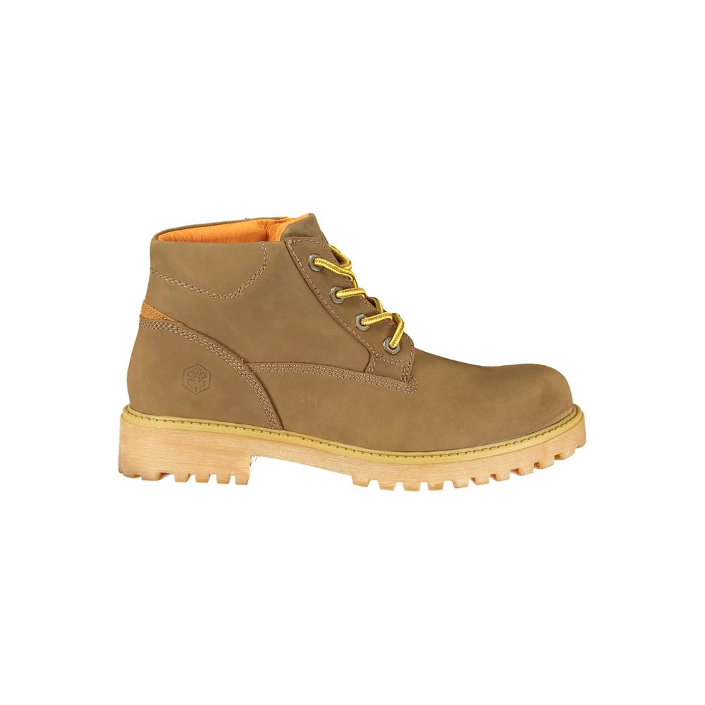 Lumberjack Brown Leather Men Men's Sneaker