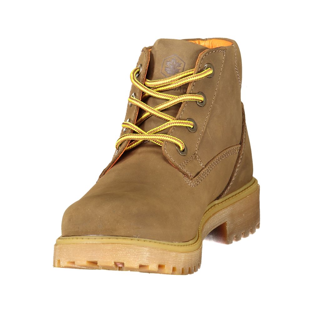 Lumberjack Brown Leather Men Men's Sneaker