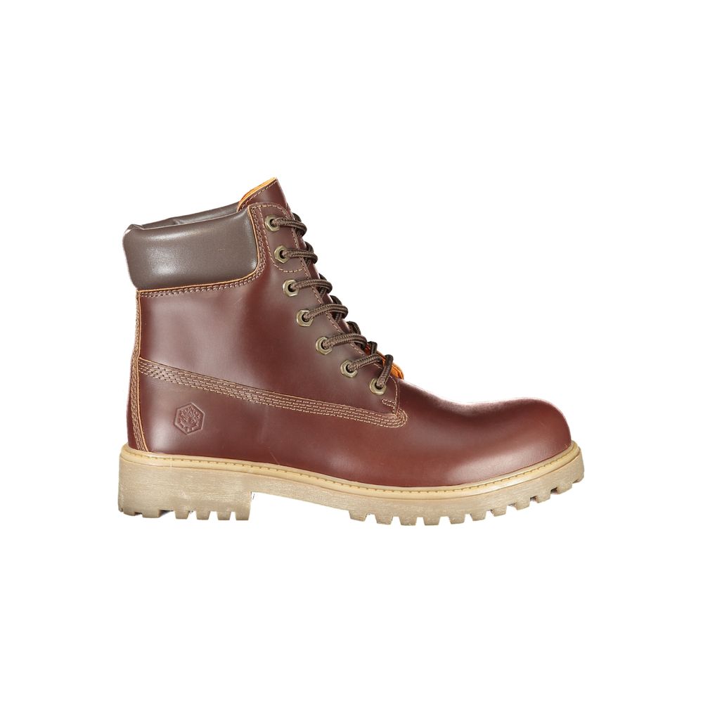 Lumberjack Brown Leather Men's Men's Sneaker