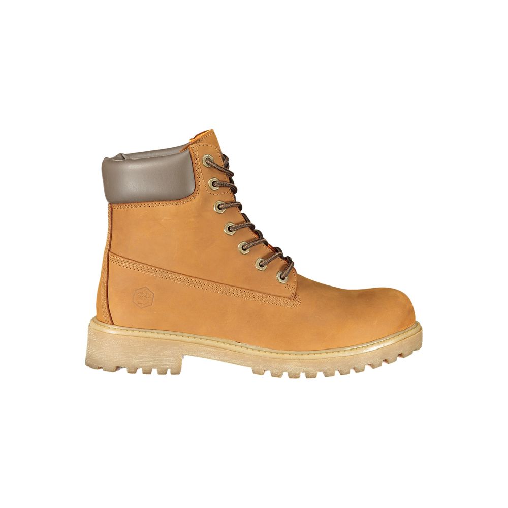 Lumberjack Brown Leather Men's Men's Sneaker