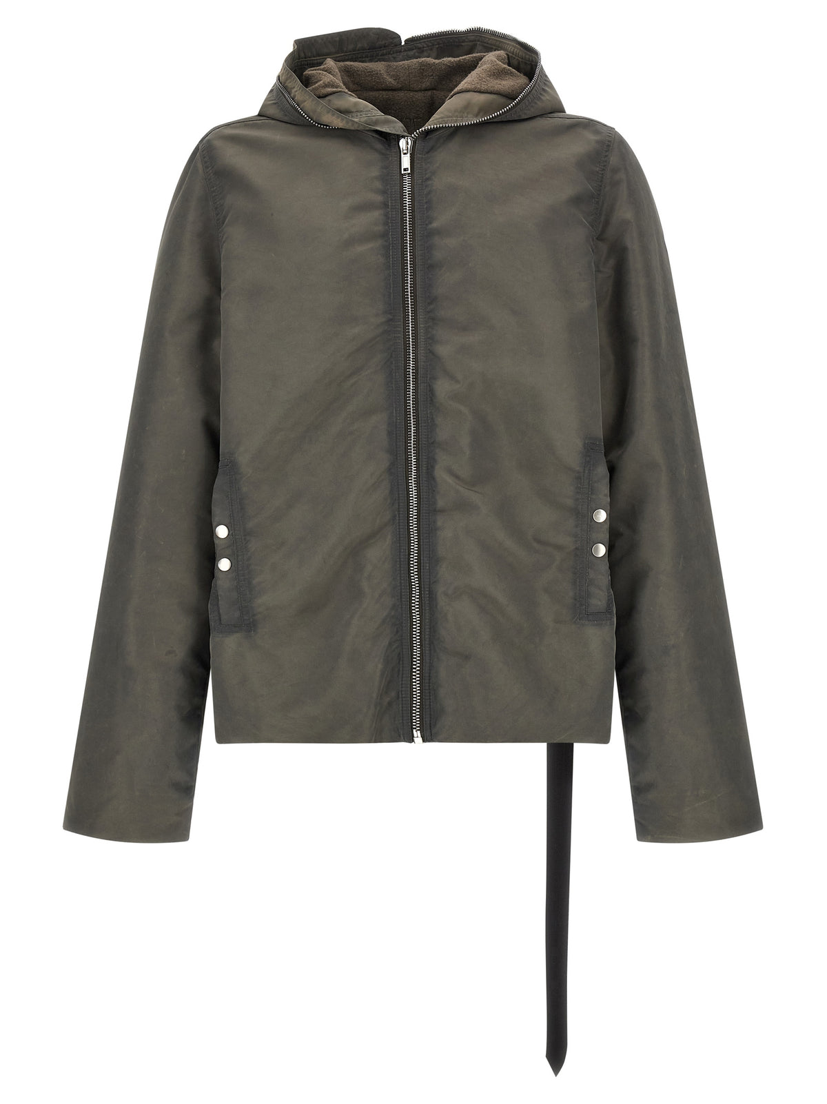 DRKSHDW Gray Nylon Full-Length Men's Jacket