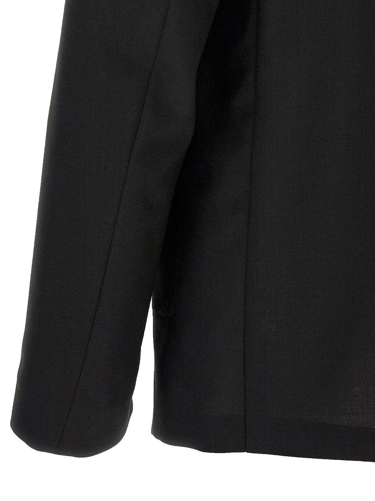 Maison Margiela Black Virgin Wool Men's Blazer