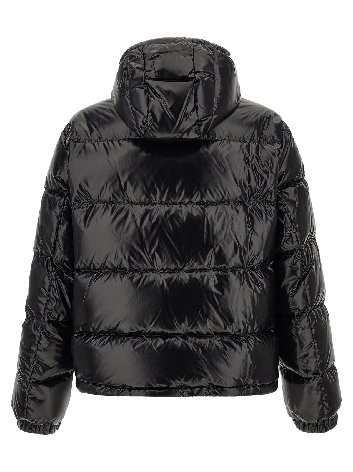 Versace Black Nylon Full-Length Men's Jacket
