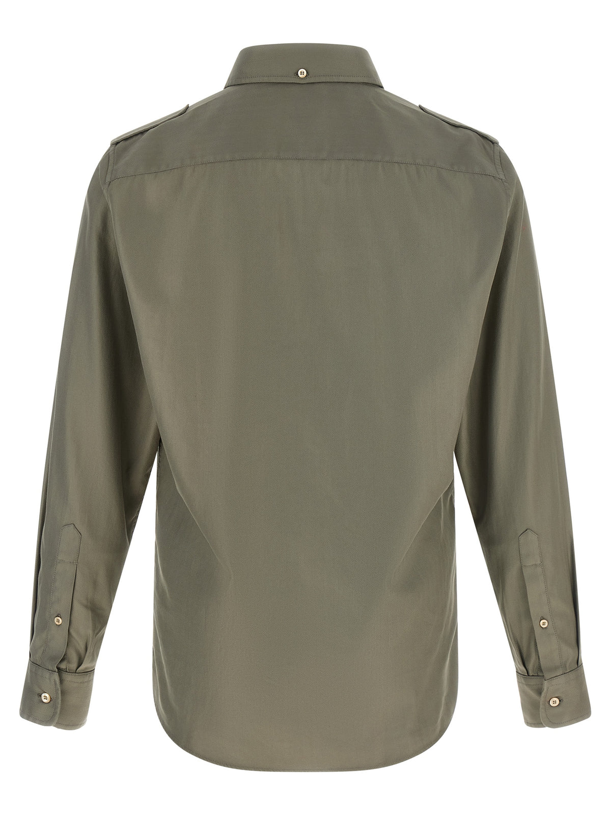 Brunello Cucinelli Bicolor Cotton Men's Blouse