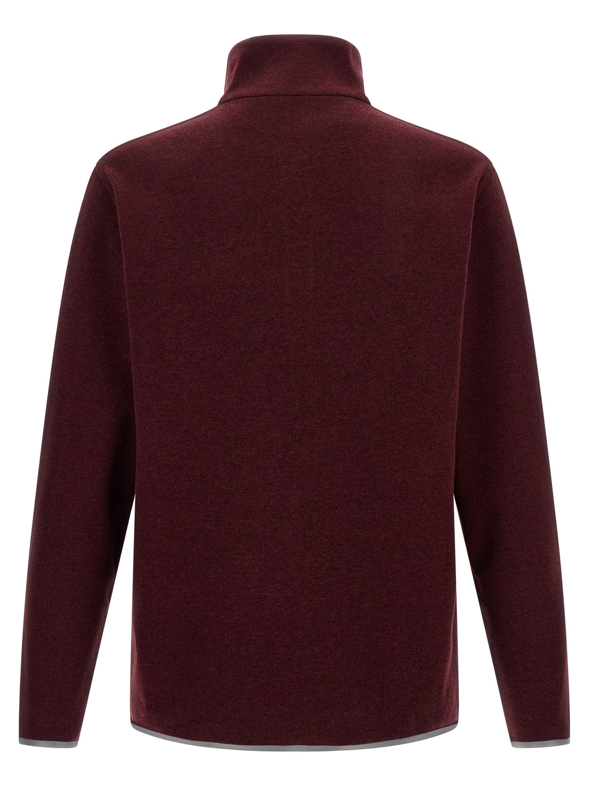 Brunello Cucinelli Bordeaux Cashmere Men's Sweatshirt