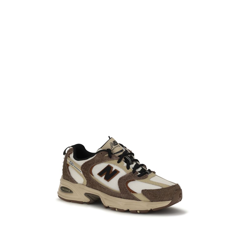 New Balance Brown Polyamide Athletic Women's Sneakers