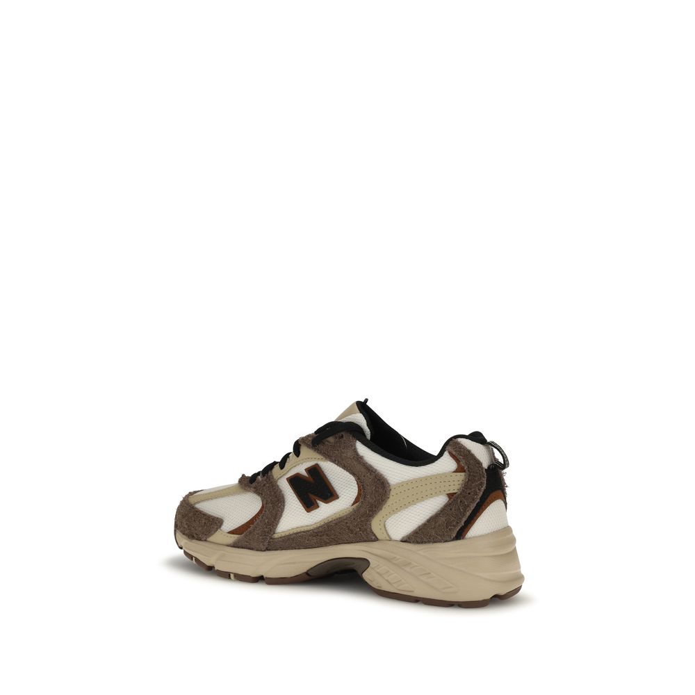New Balance Brown Polyamide Athletic Women's Sneakers