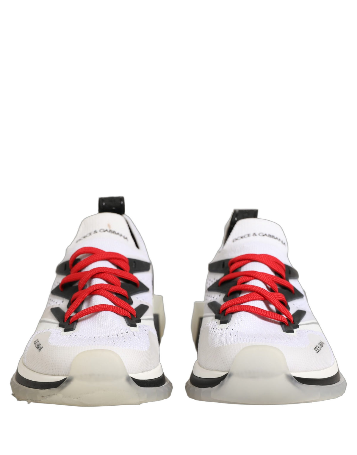 Dolce & Gabbana White SORRENTO Sport Stretch Sneakers Men's Shoes (Pre-Owned)