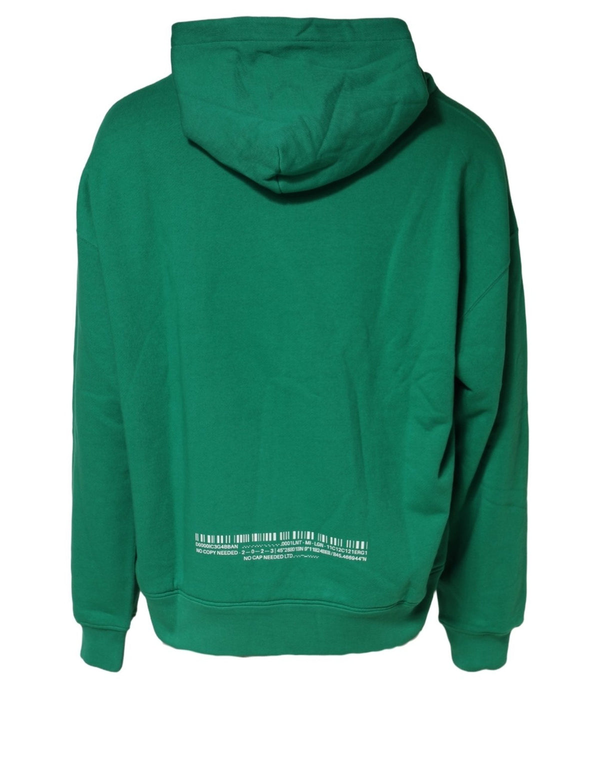 Dolce & Gabbana Green DGVIB3 Cotton Hoodie Sweatshirt Men's Sweater