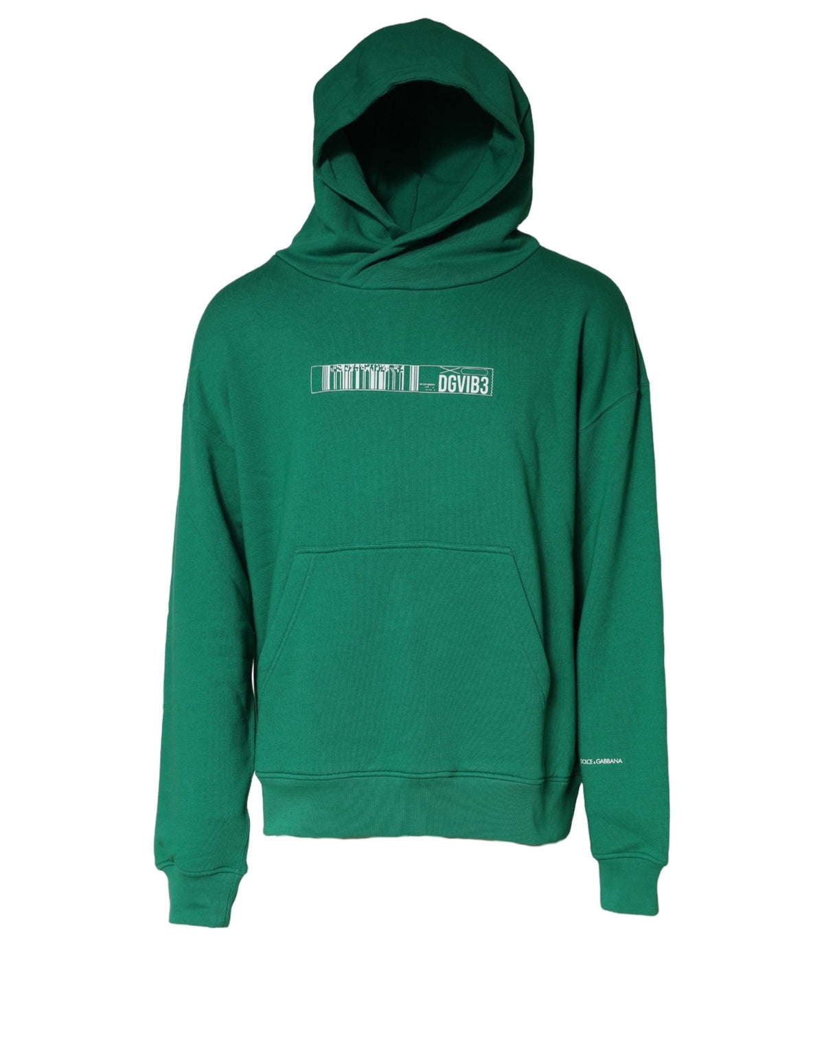 Dolce & Gabbana Green DGVIB3 Cotton Hoodie Sweatshirt Men's Sweater (Pre-Owned)