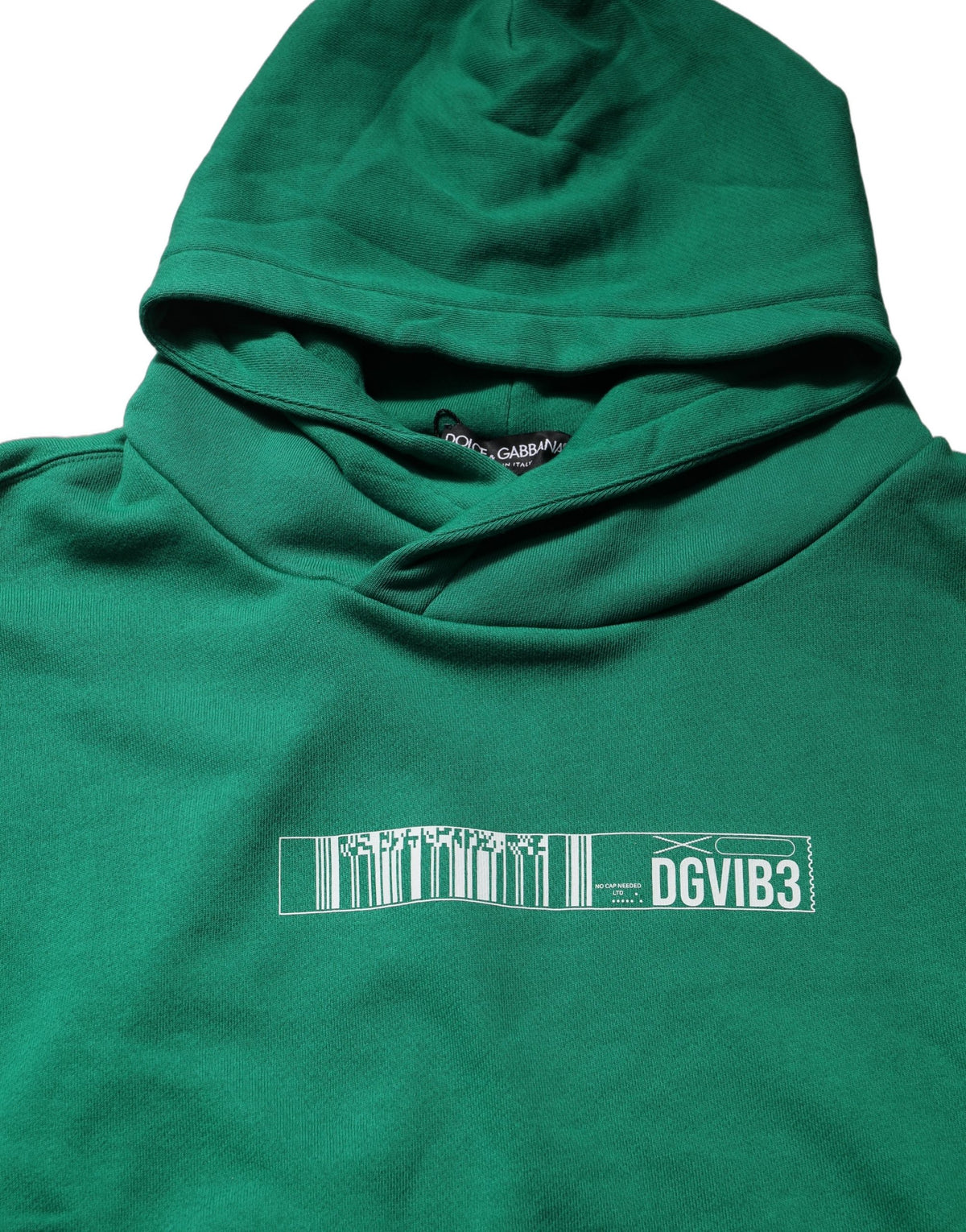 Dolce & Gabbana Green DGVIB3 Cotton Hoodie Sweatshirt Men's Sweater (Pre-Owned)