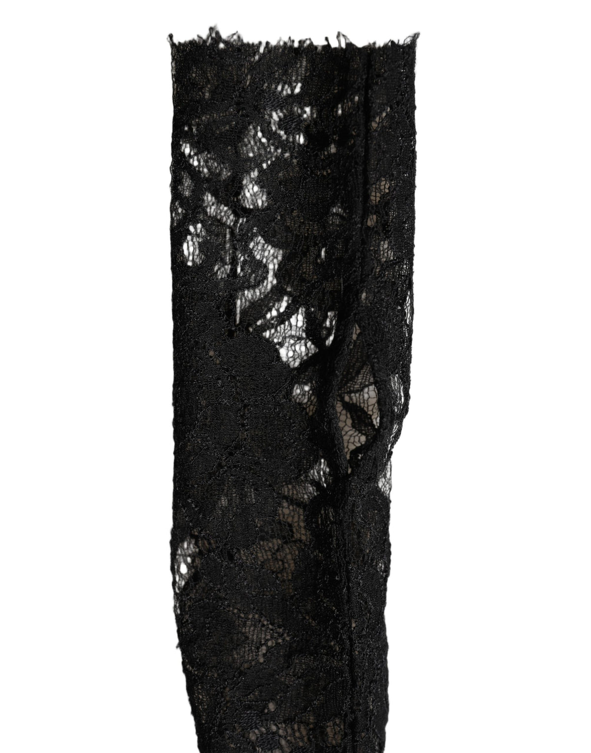 Dolce & Gabbana Sleeves Black Nylon Floral Lace WWomen'ser Women's Arm