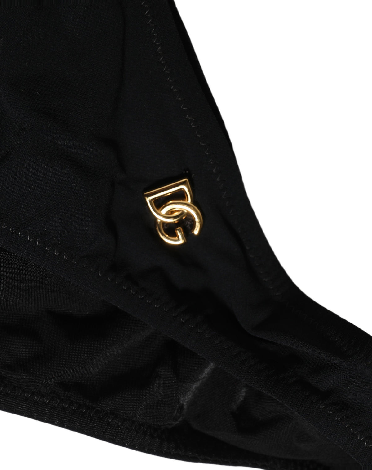 Dolce & Gabbana Black Cutout Logo One Piece Swimsuit Women's Swimwear