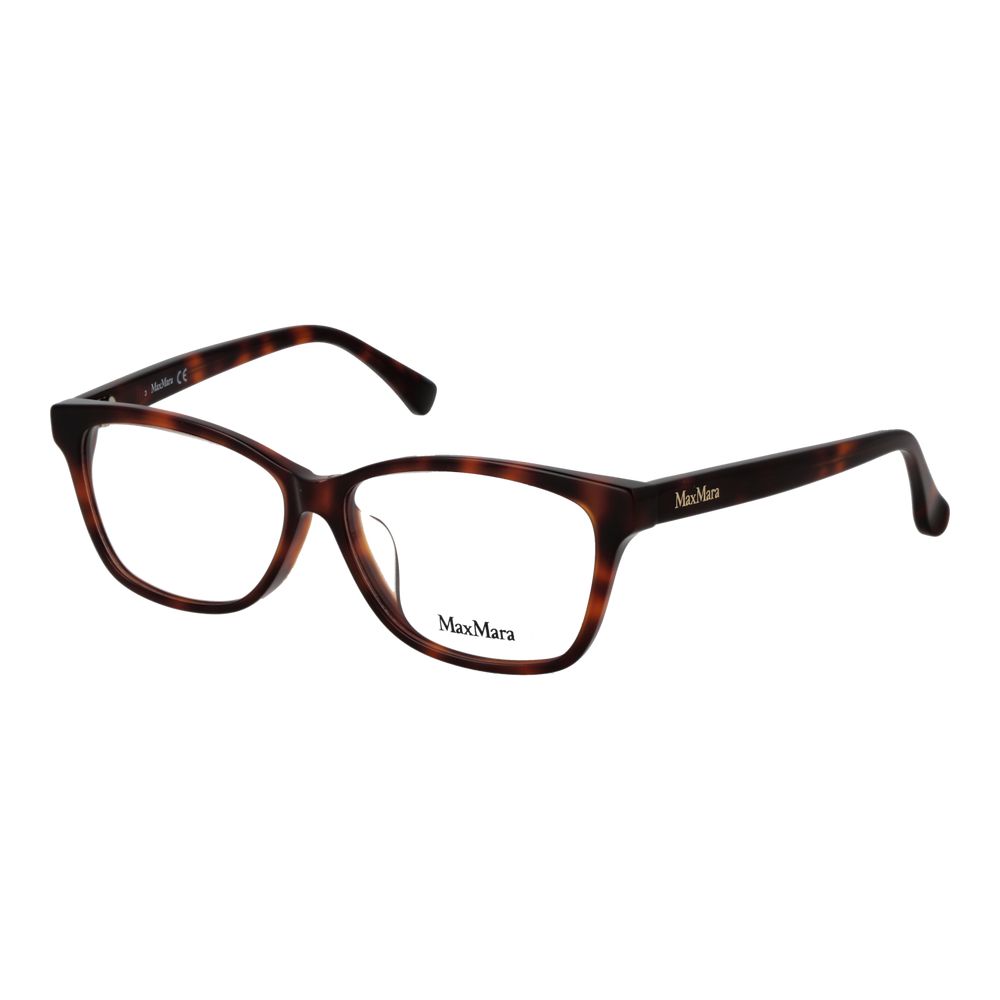 Max Mara Brown Acetate Glasses Women's (Frames)