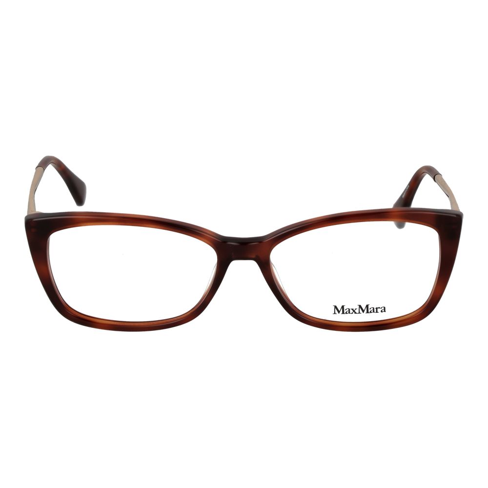 Max Mara Brown Acetate Glasses Women's (Frames)