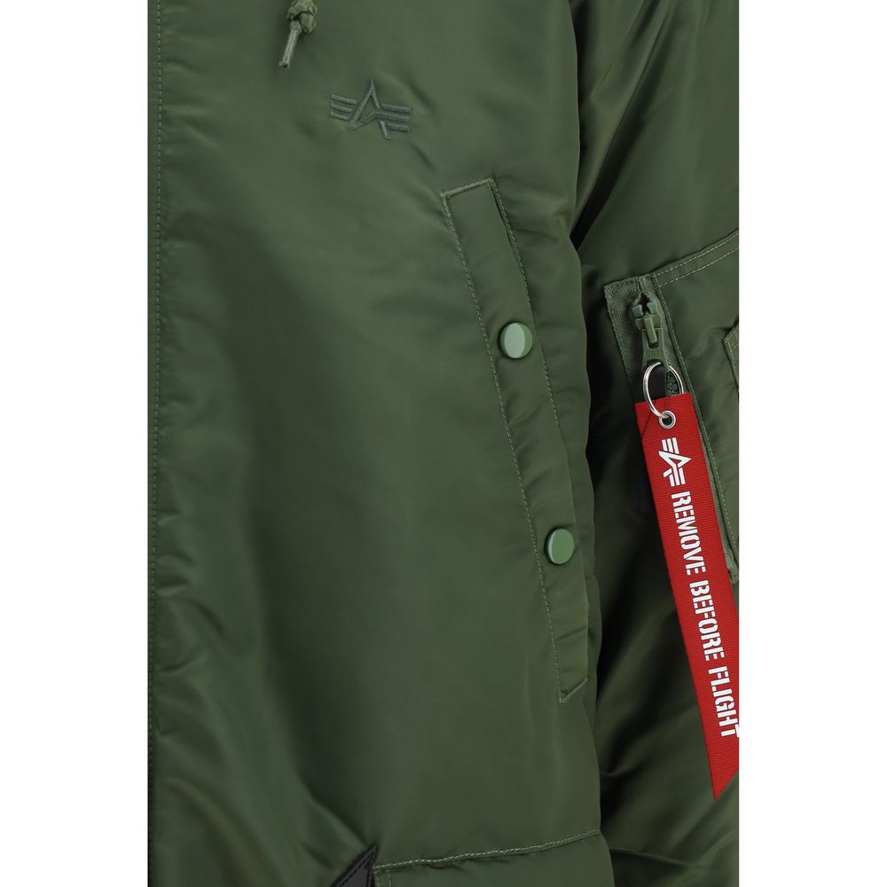 ALPHA INDUSTRIES Bicolor Nylon Men's Parka