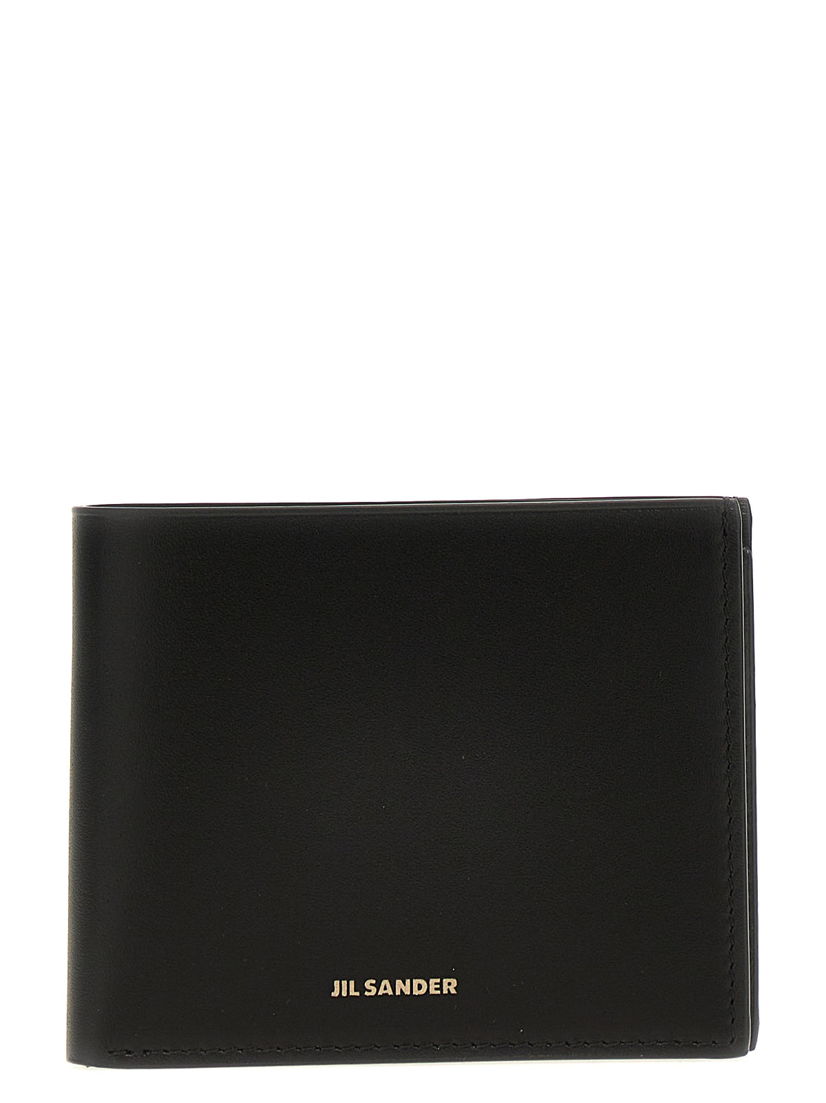 Jil Sander Black Calfskin Men's Wallet