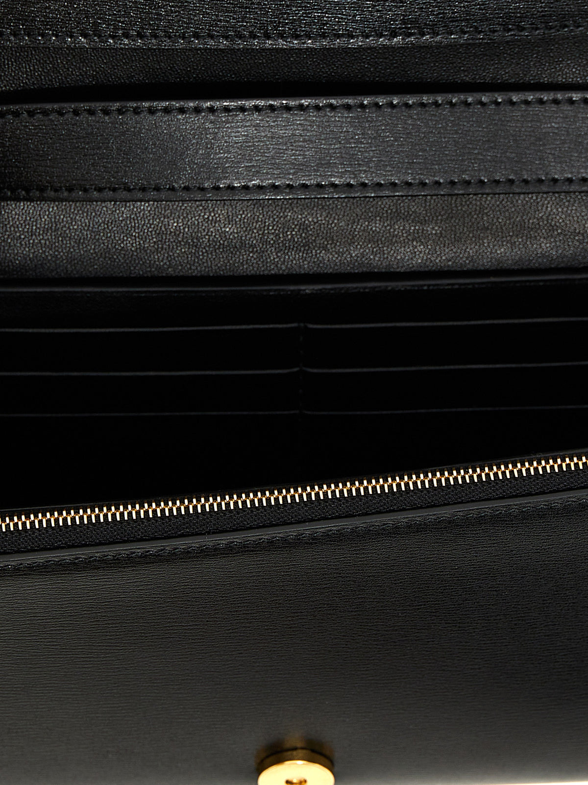 Jil Sander Black Leather Crossbody Women's Bag