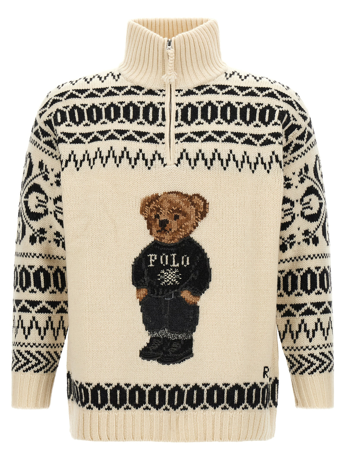 Polo Ralph Lauren Bicolor Wool Women's Cardigan