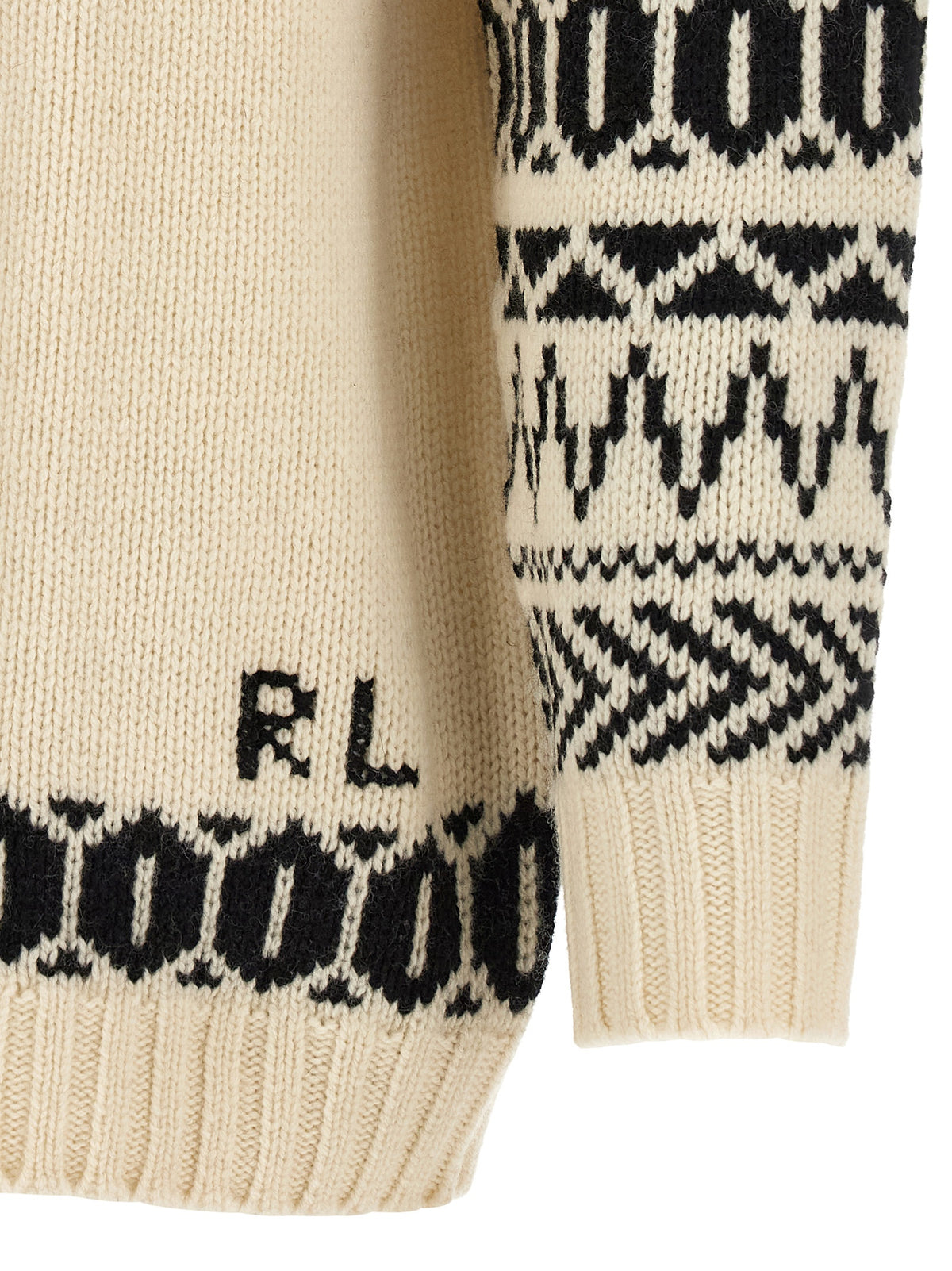 Polo Ralph Lauren Bicolor Wool Women's Cardigan
