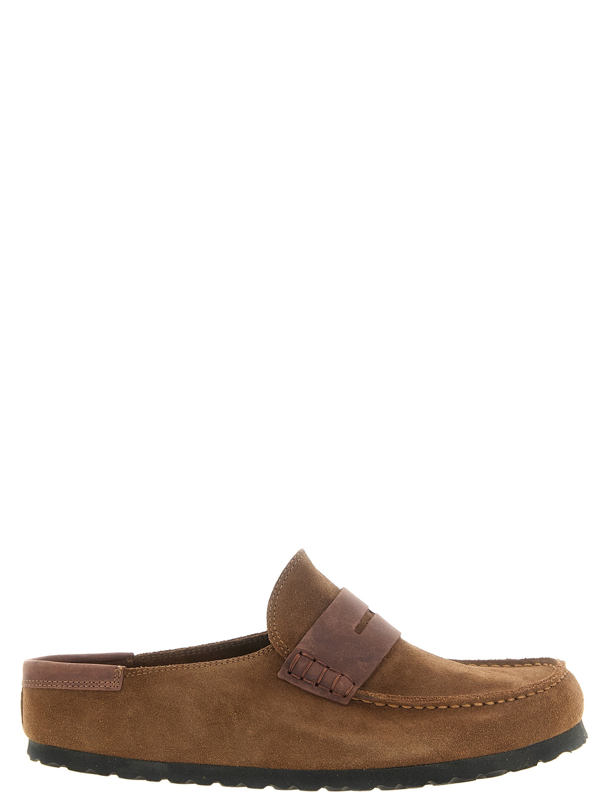 Birkenstock Brown Calfskin Men's Moccassin