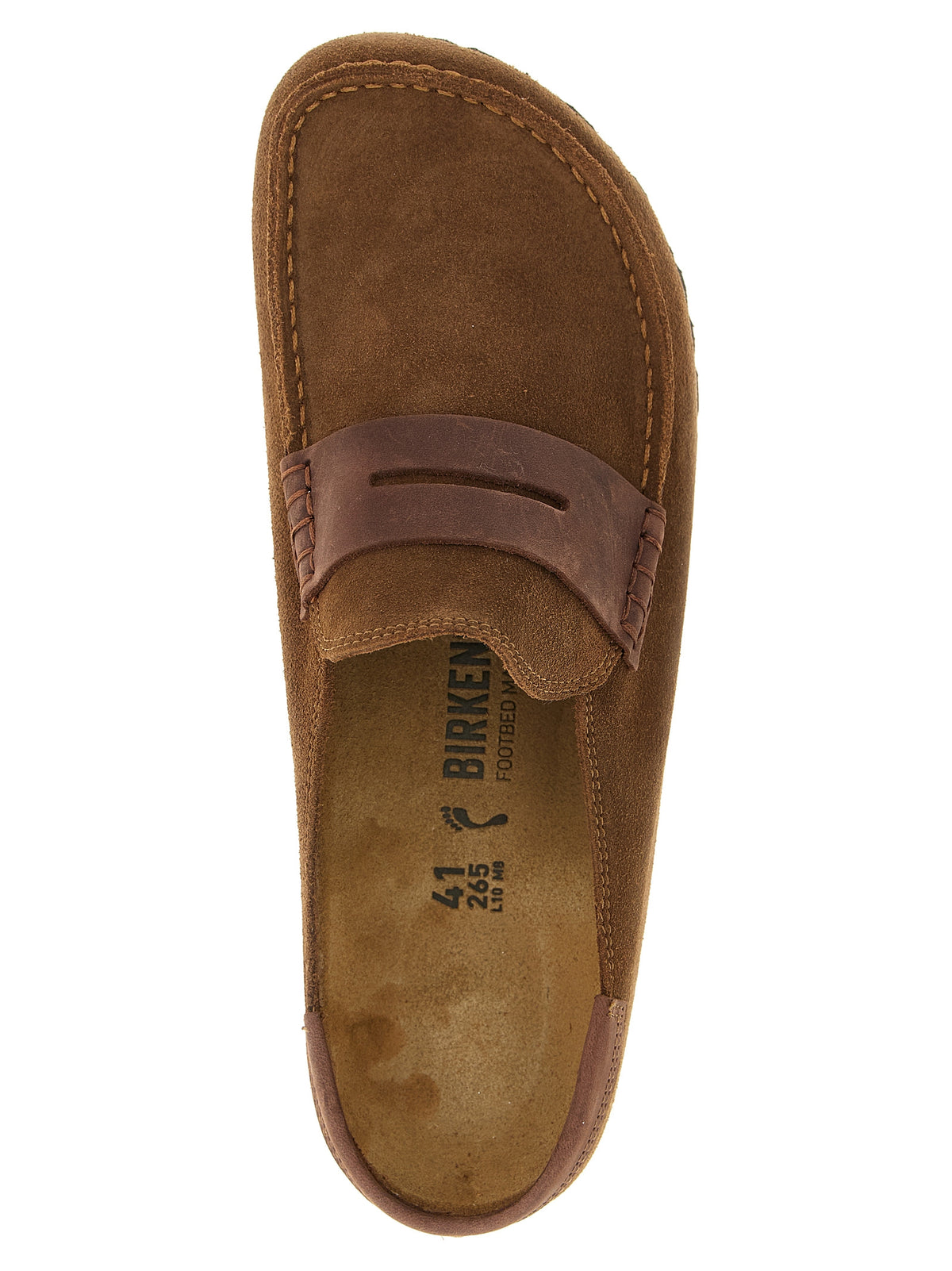Birkenstock Brown Calfskin Men's Moccassin
