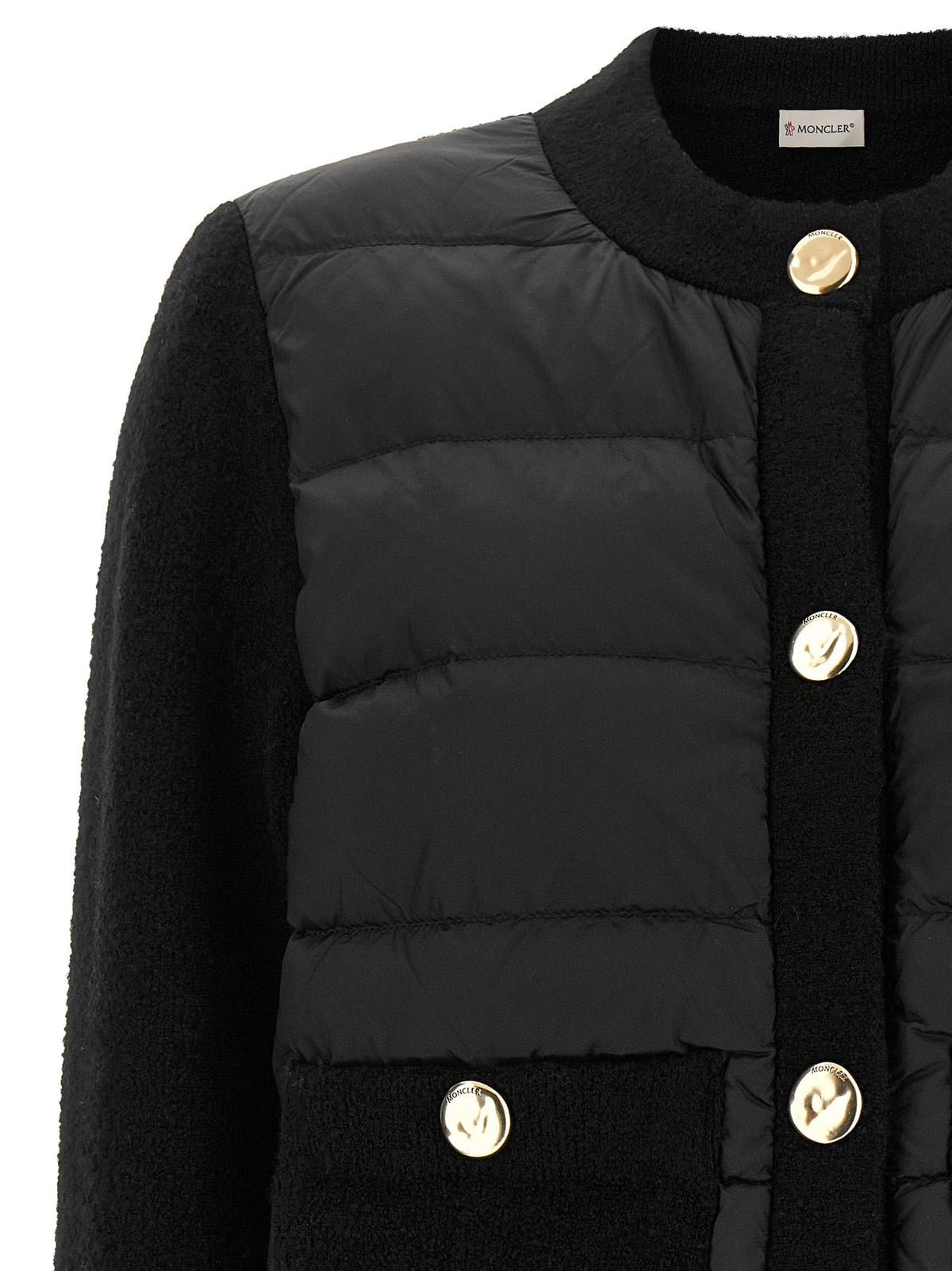 Moncler Black Polyamide Full-Length Women's Jacket
