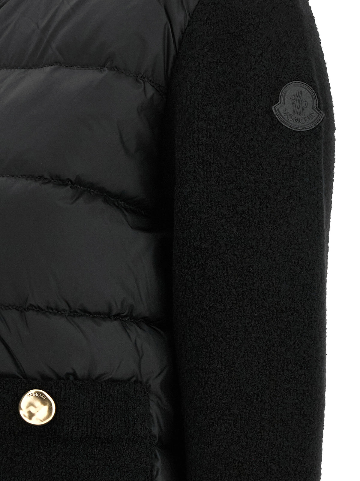 Moncler Black Polyamide Full-Length Women's Jacket