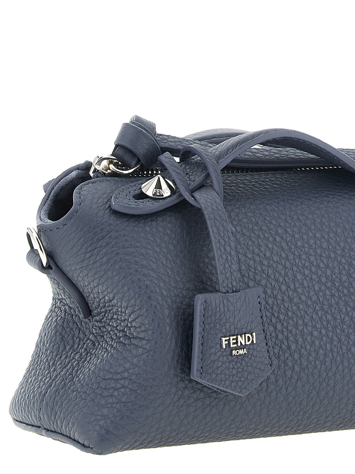 Fendi Blue Calfskin Clutch Women's Bag