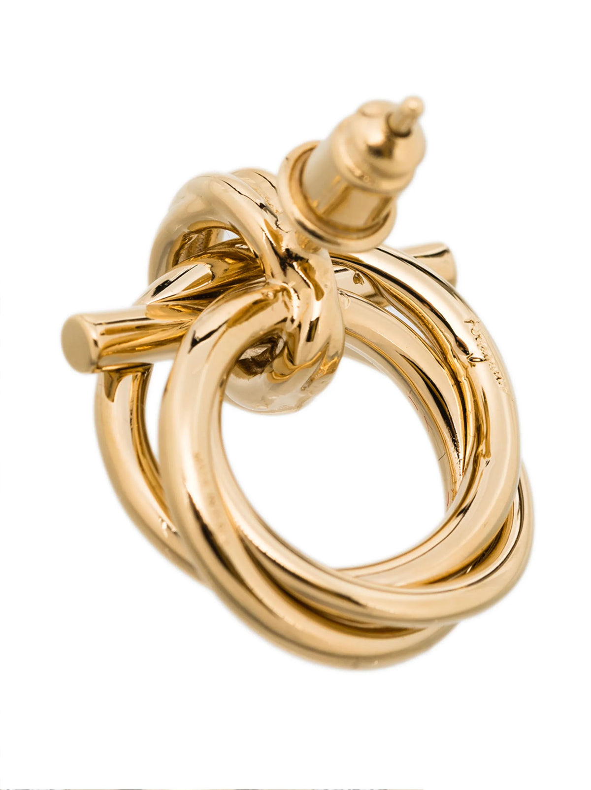 Ferragamo Gold Brass Women's Earrings
