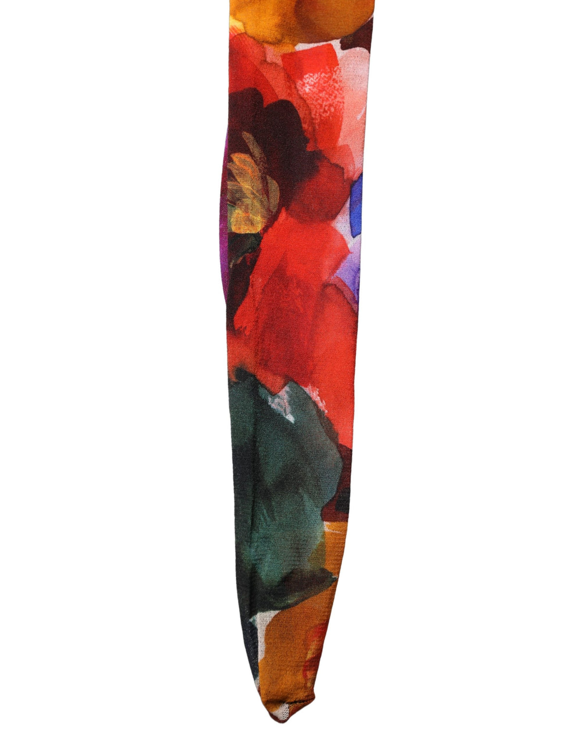 Dolce & Gabbana Multicolor Floral Nylon Tights Stockings Women's Socks