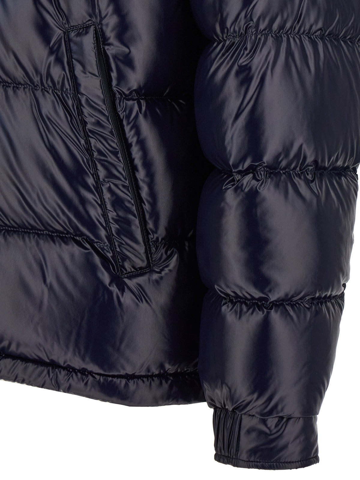 Herno Blue Polyamide Full-Length Men's Jacket