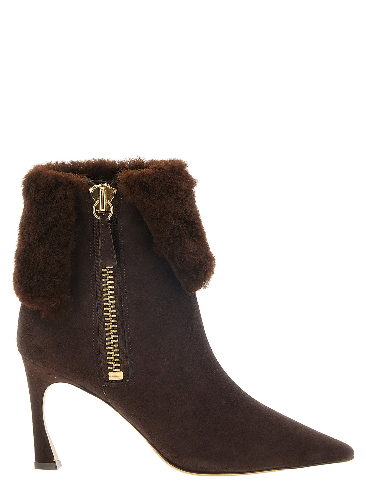 Alexandre Birman Brown Calfskin Ankle Women's Boots