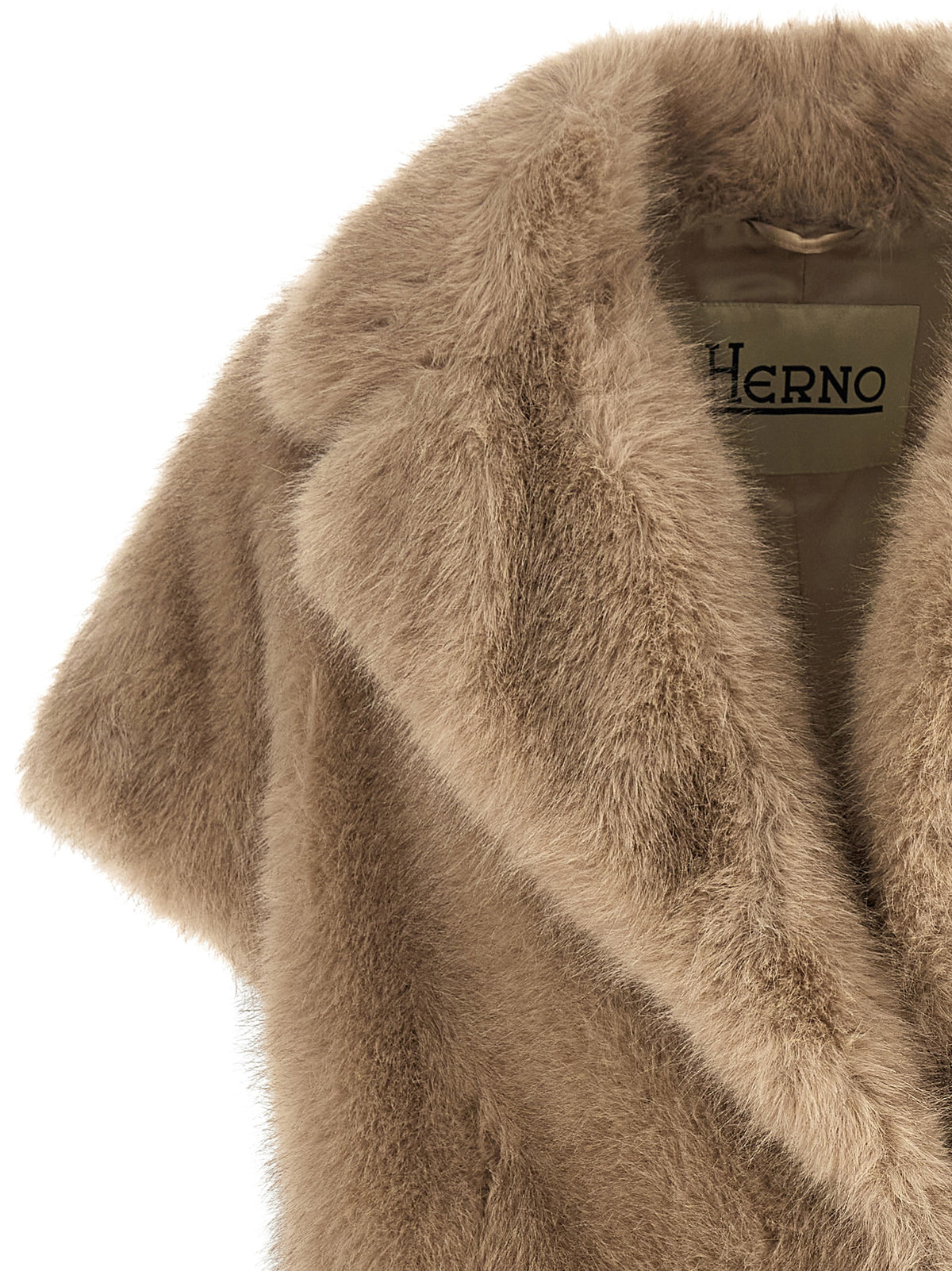 Herno Beige Polyester Women's Coat