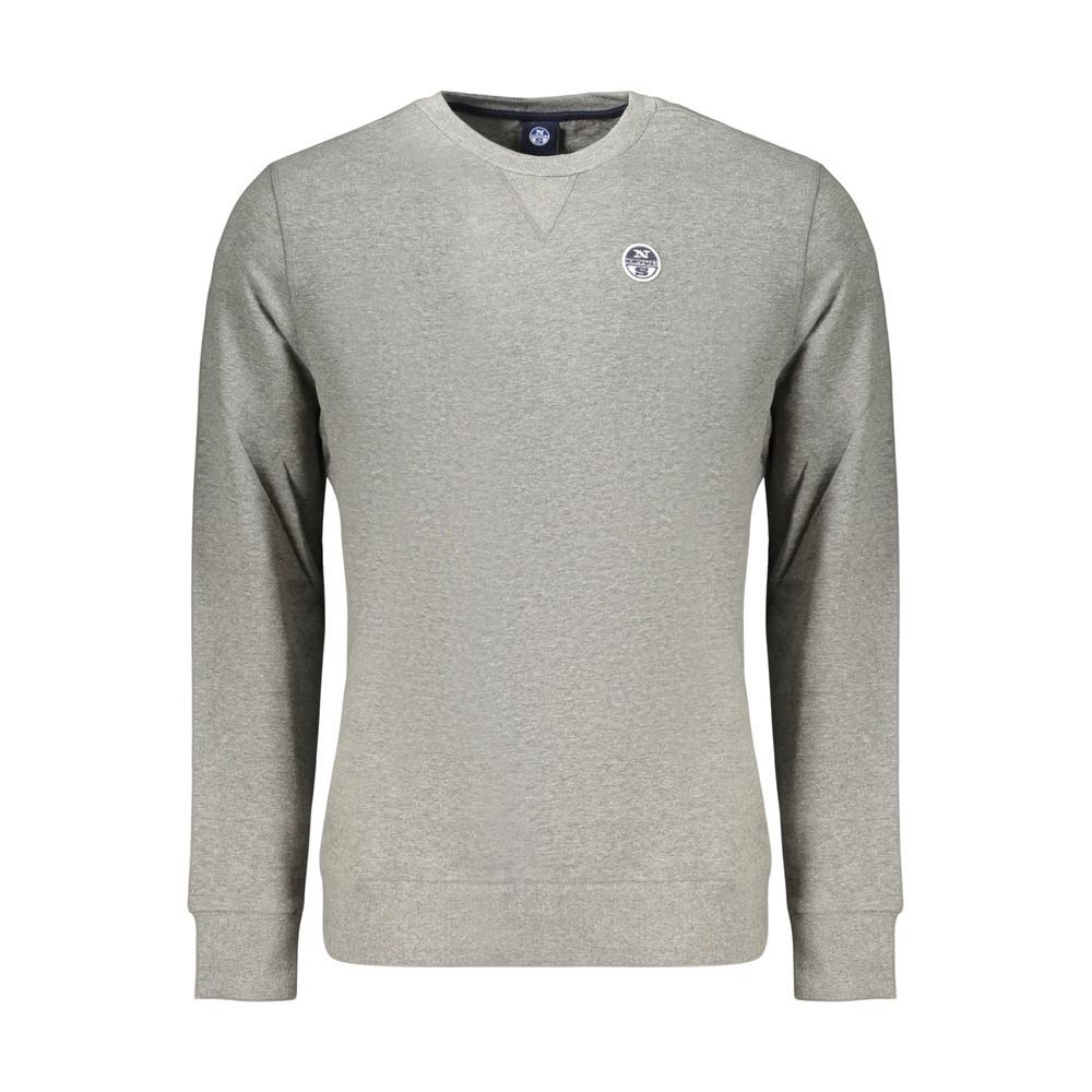 North Sails Gray Cotton Men's Men's Sweatshirt