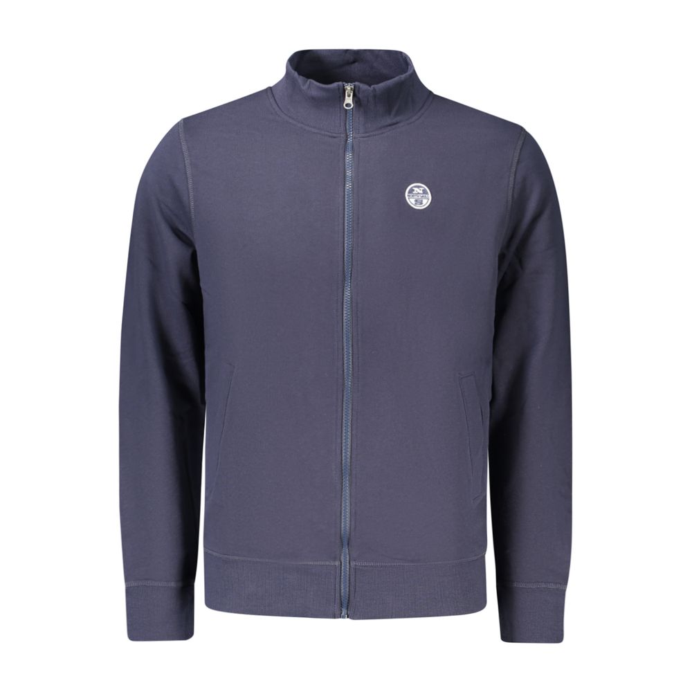 North Sails Blue Cotton Men's Men's Sweatshirt