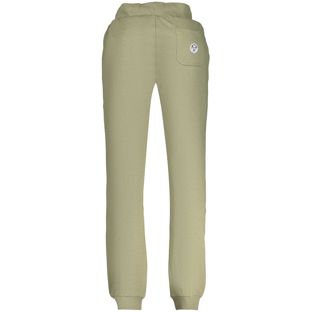 North Sails Green Cotton Men's Men's Trouser