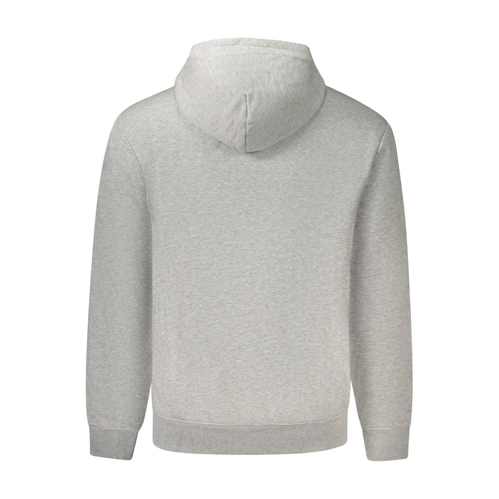 Napapijri Gray Cotton Men's Men's Sweatshirt