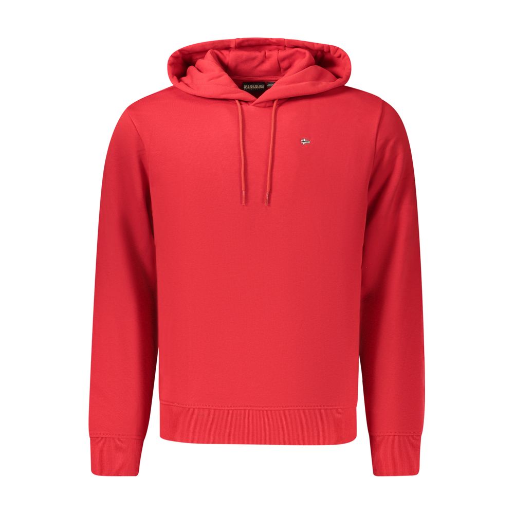 Napapijri Red Cotton Men's Men's Sweatshirt