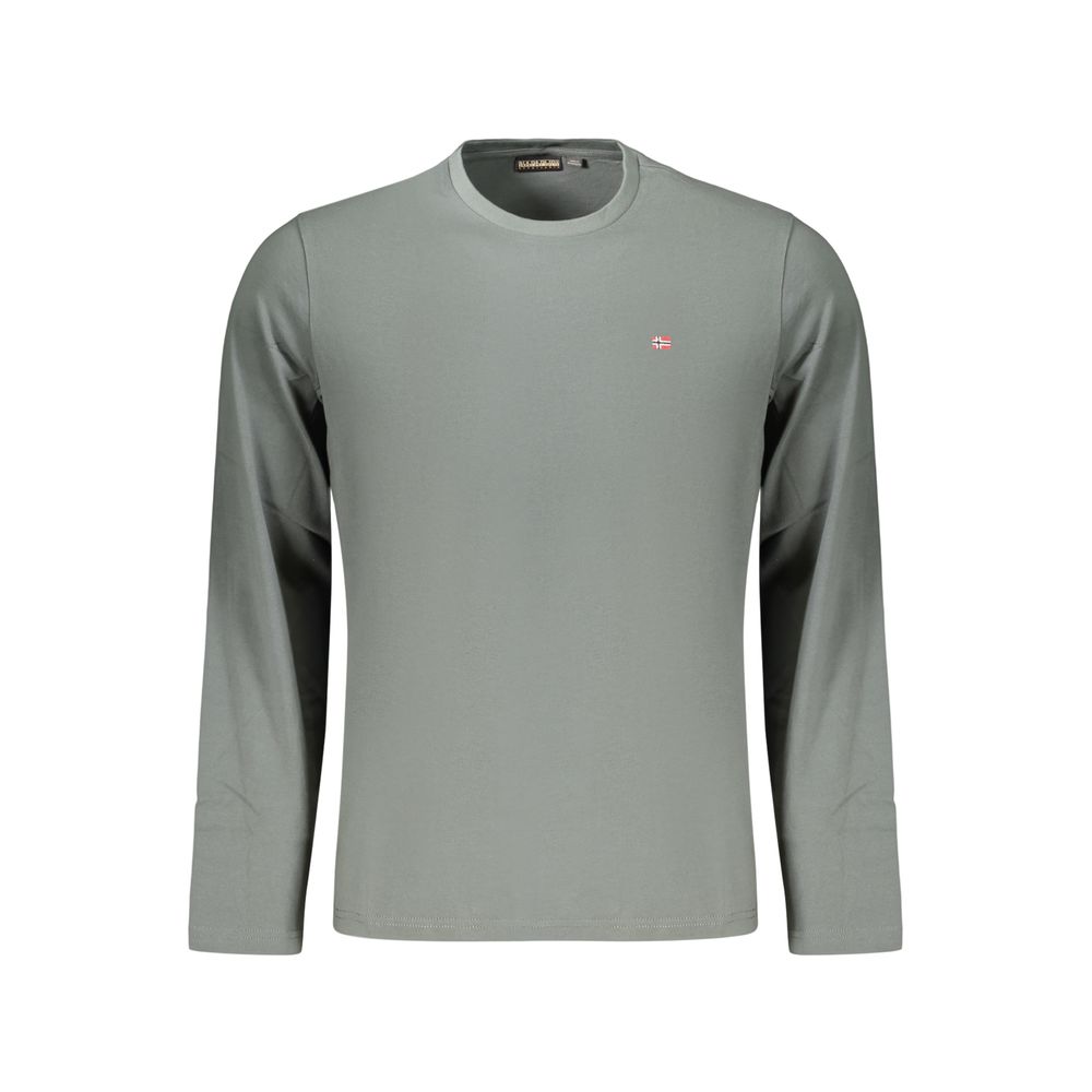 Napapijri Green Cotton Men's T-Shirt