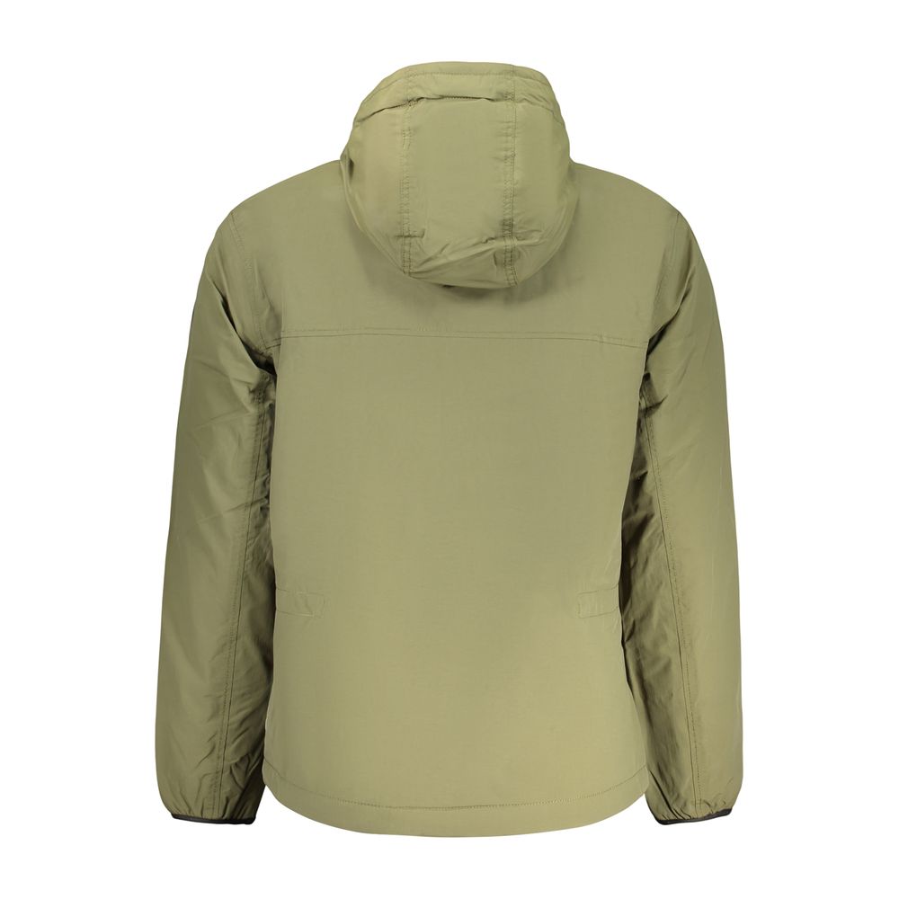 Napapijri Green Polyamide Full-Length Men's Jacket